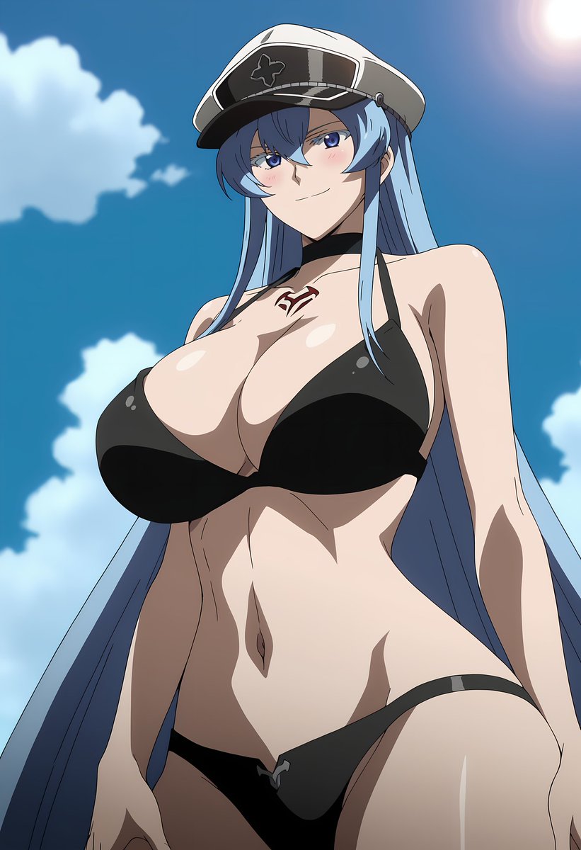 WaifuChungus's tweet photo. Esdeath 💙 https://t.co/olgZI3ke03