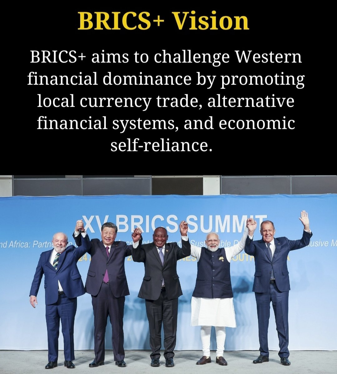 Extremely critical that BRICS ends western financial dominance! #ElonMusk #GRAMMYs #TradeWar #TradeWars
