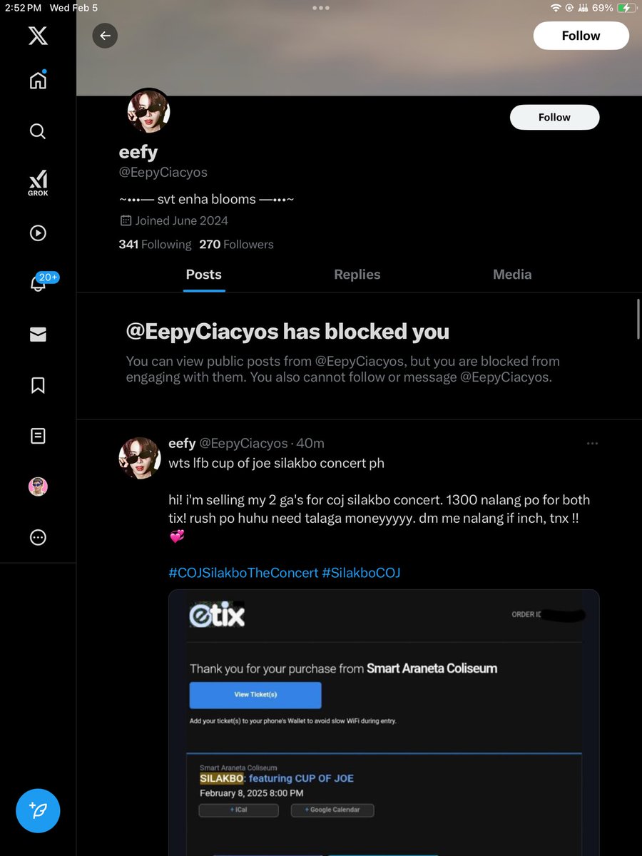 marknolovers's tweet photo. @EepyCiacyos IBALIK MO PERA KO! SCAMMER KA https://t.co/c5udFVmoSb