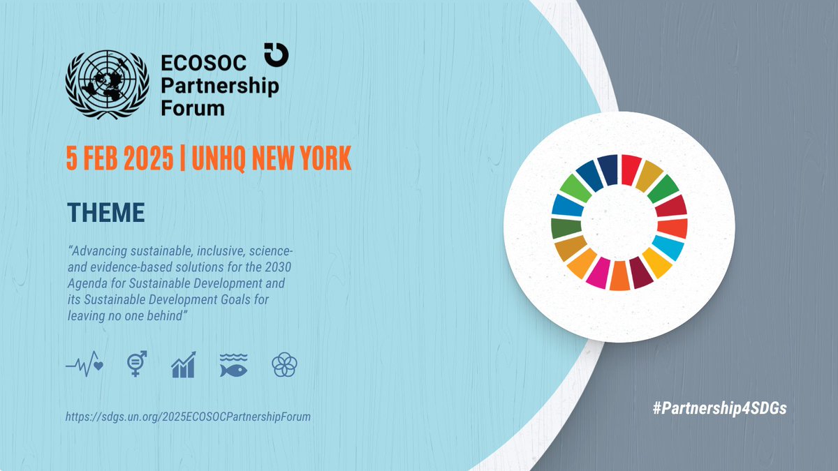 UN Ocean Decade (@unoceandecade) on Twitter photo Join us today at the <a href="/UNECOSOC/">UN ECOSOC President</a> Partnership Forum! The session on SDG 14 related to the ocean, organised by <a href="/IocUnesco/">UNESCO Ocean</a>, will gather experts and #OceanDecade partners.
ποΈ5 Feb., 12pm ET/6pm CET
π<a href="/UN/">United Nations</a> HQ
π₯οΈ Livestream: ow.ly/cQNq50UTnrf
π More info: ow.ly/GusS50UTnrc Join us today at the <a href="/UNECOSOC/">UN ECOSOC President</a> Partnership Forum! The session on SDG 14 related to the ocean, organised by <a href="/IocUnesco/">UNESCO Ocean</a>, will gather experts and #OceanDecade partners.
ποΈ5 Feb., 12pm ET/6pm CET
π<a href="/UN/">United Nations</a> HQ
π₯οΈ Livestream: ow.ly/cQNq50UTnrf
π More info: ow.ly/GusS50UTnrc