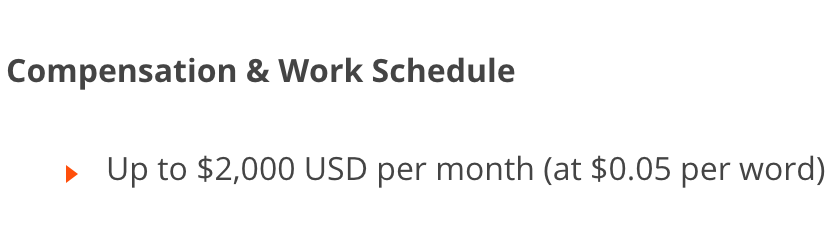 TaruUppal's tweet photo. This firm is boasting about "non-AI writing".

Let's do the math, shall we?

$2000 at $0.05/word comes up to 40,000 words.

40,000 WORDS!

Is it just me or is that absolutely insane? https://t.co/OKBX8nlPga