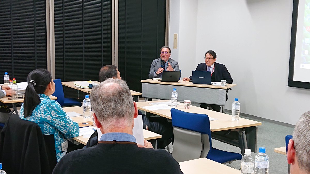 NIED_en's tweet photo. On Jan 29 and 30, the #NHERI/E-Defense Planning MTG was held at E-Defense, and members of #NIED’s Hyogo Earthquake Engineering Research Center and @NSF-funded @NHERIDesignSafe (Natural Hazards Engineering Research Infrastructure) discussed future collaboration on #DRR. #EDefense https://t.co/M57qLlXS9M