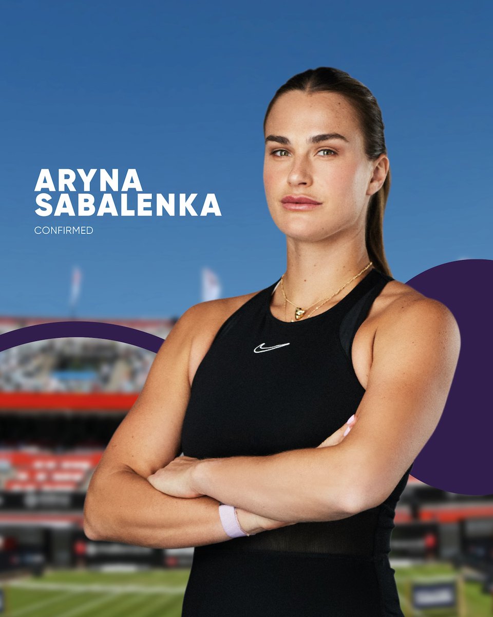 Berlin Tennis Open (@berlin_tennis) on Twitter photo World's number 1 is coming back to Berlin! <a href="/SabalenkaA/">Sabalenka Aryna</a> is the first top player to confirm her participation at the Berlin Tennis Open 2025.
Get your tickets now and watch Aryna live in Berlin: berlintennisopen.com/#tickets World's number 1 is coming back to Berlin! <a href="/SabalenkaA/">Sabalenka Aryna</a> is the first top player to confirm her participation at the Berlin Tennis Open 2025.
Get your tickets now and watch Aryna live in Berlin: berlintennisopen.com/#tickets