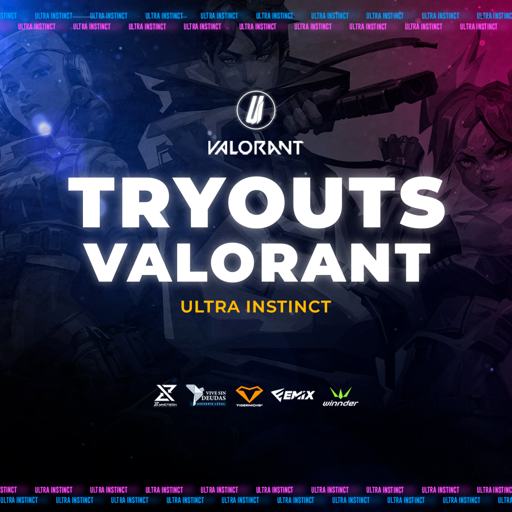 🔊 𝐒𝐄 𝐁𝐔𝐒𝐂𝐀 𝐂𝐄𝐑𝐑𝐀𝐑 𝐑𝐎𝐒𝐓𝐄𝐑 𝐃𝐄 #VALORANT 𝐅𝐄𝐌

💮𝐒𝐄 𝐎𝐅𝐑𝐄𝐂𝐄:
▫️ Staff dedicado
▫️ ⁠Psicólogo deportivo
▫️ Coach y performance coach
▫️ Manager
▫️ Apoyo en redes sociales

💮𝐑𝐄𝐐𝐔𝐈𝐒𝐈𝐓𝐎𝐒:
⚜️ Duelista, Flex, IGL
⚜️ +16
⚜️ ELO: Peek Asc-Inmortal