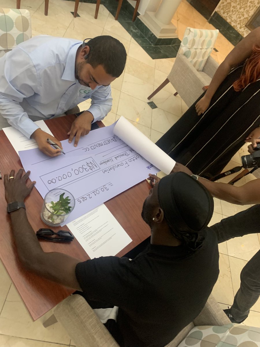 Gratitude in Action! ✨

The Deon Hotto Foundation extends heartfelt appreciation to GAC Investments &amp; the @NamibiaTourism  (NTB) for their generous donations. Your support fuels our mission to uplift communities and create lasting change.

Together, we are making a change.