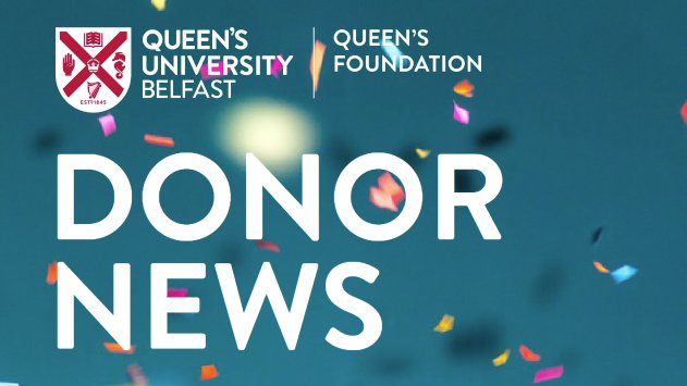 Check out our most recent Donor News which highlights just some of the numerous ways philanthropy can change lives 🙌

From medical research to creating new spaces for talent to flourish to providing a path to education for those who need it, giving to Queen’s makes a difference.