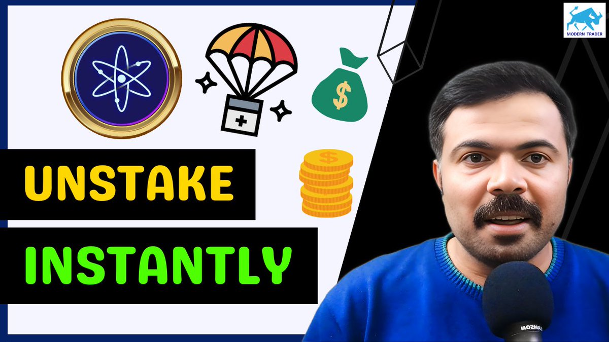 📢 New Video Arrived (05/02/25) 🚀 

📺 Video Link 👉 youtu.be/uUhSGOE5Nl8

✨ Content Covered 👇 

1⃣ How To Unstake $ATOM &amp; CELESTIA Immediately #ATOM #CELESTIA (Without Waiting 21 Days)

💙 &amp; 🔁