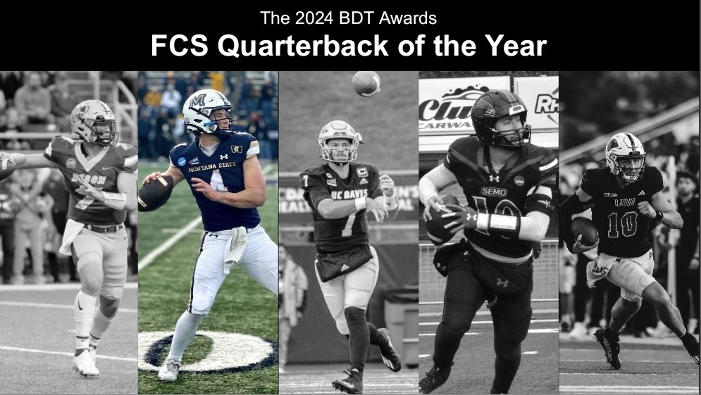 Big Dudes in the Trenches (@bdtfootball) on Twitter photo First up we have the FCS Quarterback of the year! Congrats to <a href="/Tommy_Mellott/">Tommy Mellott</a> of <a href="/MSUBobcats_FB/">Montana State Football</a>!! Congrats to our other finalists as well, <a href="/cammiller_5/">Cam Miller</a>, <a href="/HastingsMiles/">Miles Hastings</a>, <a href="/PAC10_/">Paxton DeLaurent</a>, and <a href="/ZachCalzada/">Zach Calzada</a>!! First up we have the FCS Quarterback of the year! Congrats to <a href="/Tommy_Mellott/">Tommy Mellott</a> of <a href="/MSUBobcats_FB/">Montana State Football</a>!! Congrats to our other finalists as well, <a href="/cammiller_5/">Cam Miller</a>, <a href="/HastingsMiles/">Miles Hastings</a>, <a href="/PAC10_/">Paxton DeLaurent</a>, and <a href="/ZachCalzada/">Zach Calzada</a>!!