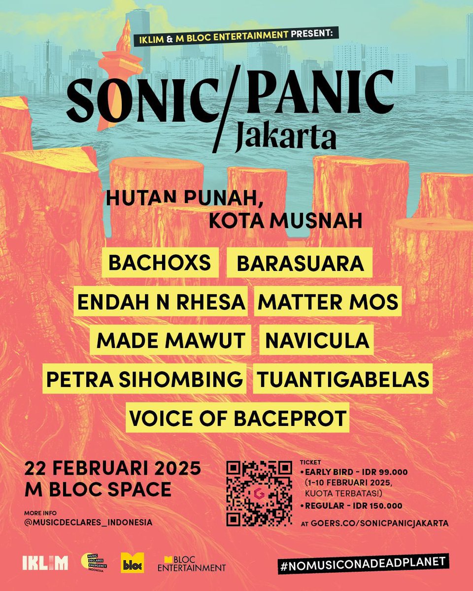 Tiga panggung ke depan di bulan Februari.. yang mana ada lagi beberapa tapi belum bisa diumumin. Tgl 6 di Krapela, tgl 14 di MOI, tgl 22 di M Bloc. Gass!