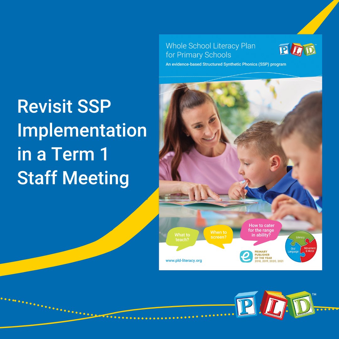 PLD’s Whole School Literacy Plan summarises SSP implementation across all year groups, ensuring consistent and effective literacy practices throughout your school and is perfect for staff meetings!

Download your copy today to boost student outcomes:
pld-literacy.org/about/whole-sc…