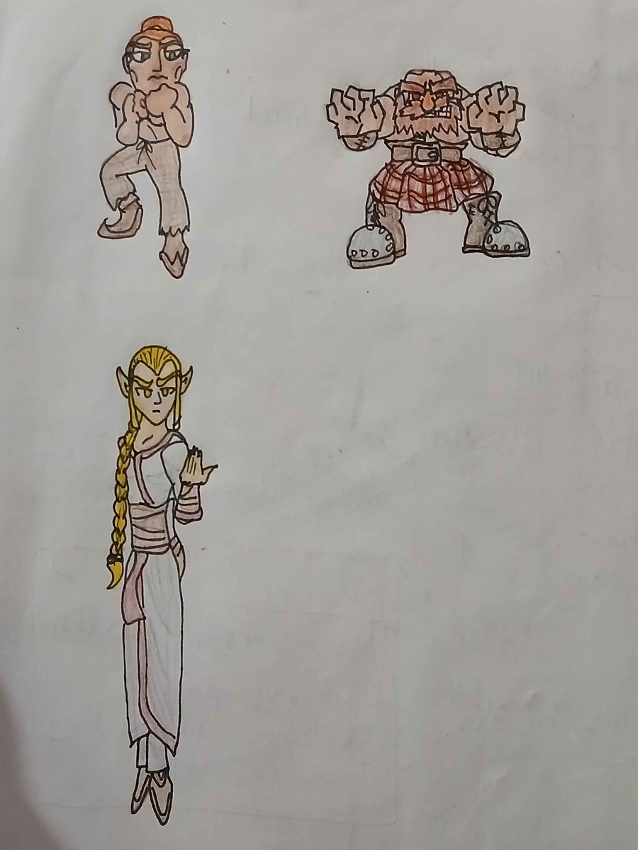 ironicallysafe's tweet photo. unarmed fighters 3 in color and inked https://t.co/yfotA7eQPF