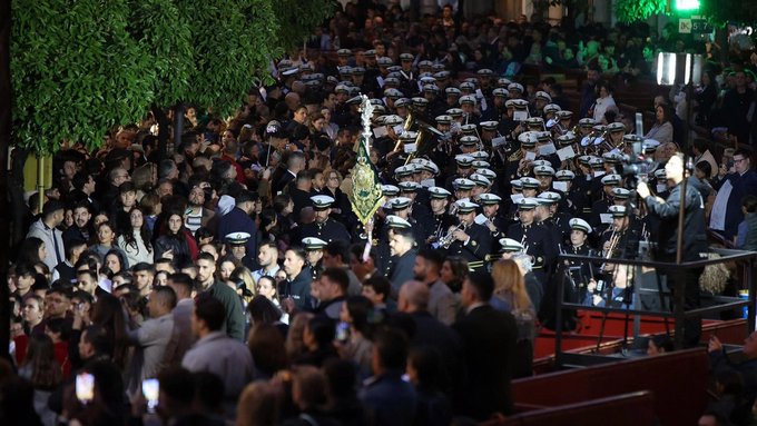 La Agrupación Musical de la Sentencia de Jerez acompañará a la Borriquilla de Linares en su histórica salida extraordinaria por el centenario de la cofradía