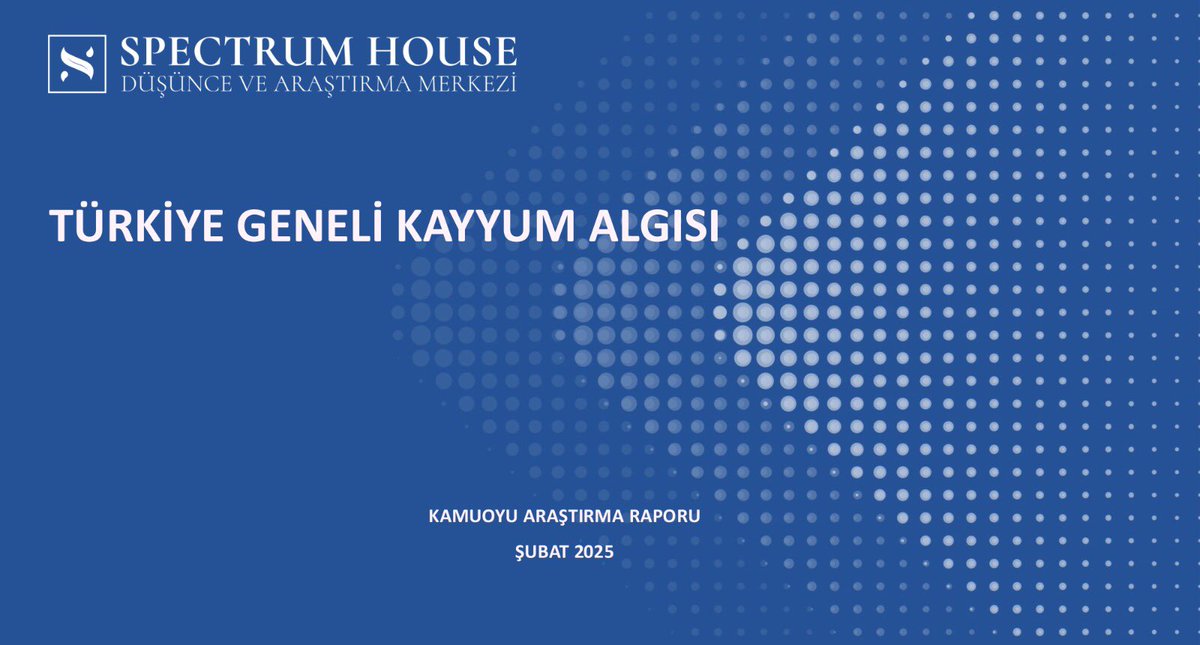 SpectrumHouseTR's tweet image. DEM Parti’nin Mardin, Batman ve Halfeti belediyeleri ile ana muhalefet partisi CHP’nin Esenyurt Belediyesi’ne yönelik kayyum atamalarına ilişkin 26 ilde 1800 katılımcıyla gerçekleştirdiğimiz “TÜRKİYE GENELİ KAYYUM ALGISI” raporumuz yayında. 👇

spectrumhouse.com.tr/turkiye-geneli…