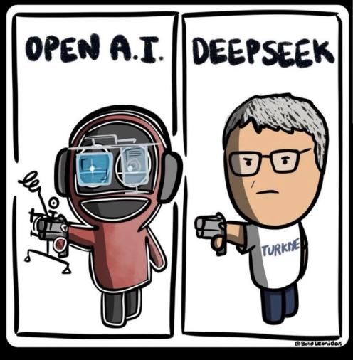 KI-Duell: OpenAI vs. DeepSeek 💥
“Wie es anfing vs. wie es läuft” 🤖🔫😐
#AI #DeepSeek #OpenAI #KampfDerModelle