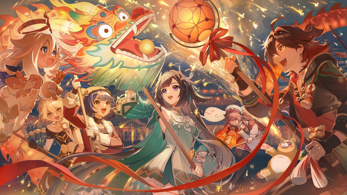 Tiny0v0's tweet image. Although the formal traditional CHINESE NEW YEAR has passed , but still I could catch the tail of the Lantern Rite —— wheeeeeeee!!