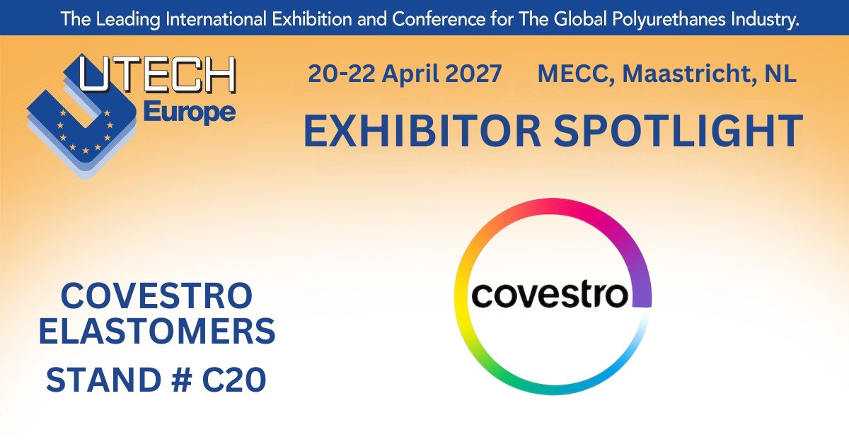 We are delighted to welcome <a href="/Covestro/">Covestro</a> as exhibitors at UTECH Europe 2027 at MECC, Maastricht, 20-22 April 2027. Covestro is a world-leading supplier of high-tech polymer materials: innovative, sustainable and diverse. loom.ly/x07B1Jw #UTECHEurope