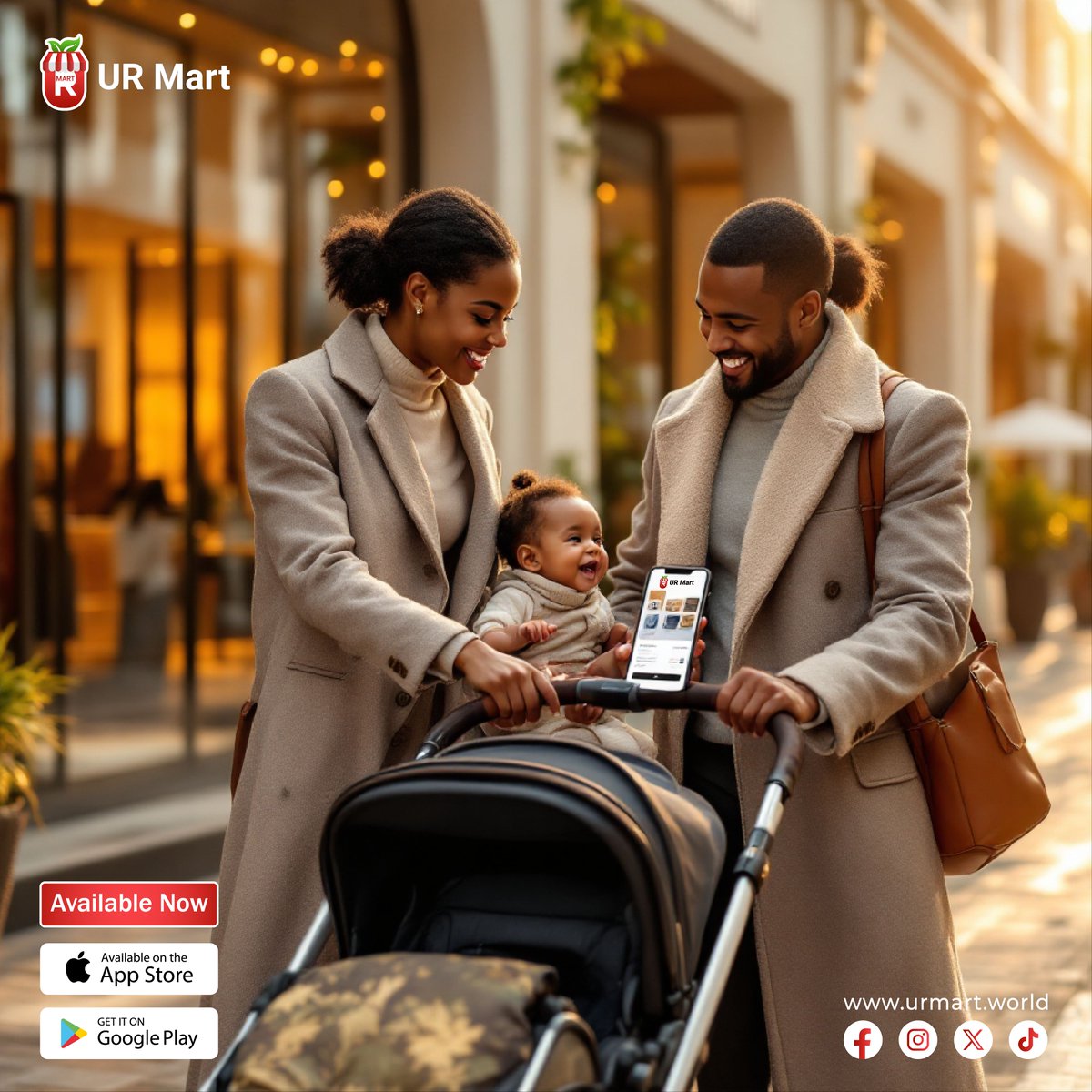 URMartWorld's tweet image. 👶 Everything for Your Little One! From strollers to kids’ clothes, find the best products for your baby at UR Mart. ❤️ Shop now on the app!

📲 Download now!
👉 Play Store: buff.ly/4i4AE0g 
👉 App Store: buff.ly/3OojJbc

#BabyWithURMart #FamilyEssentials #URMart