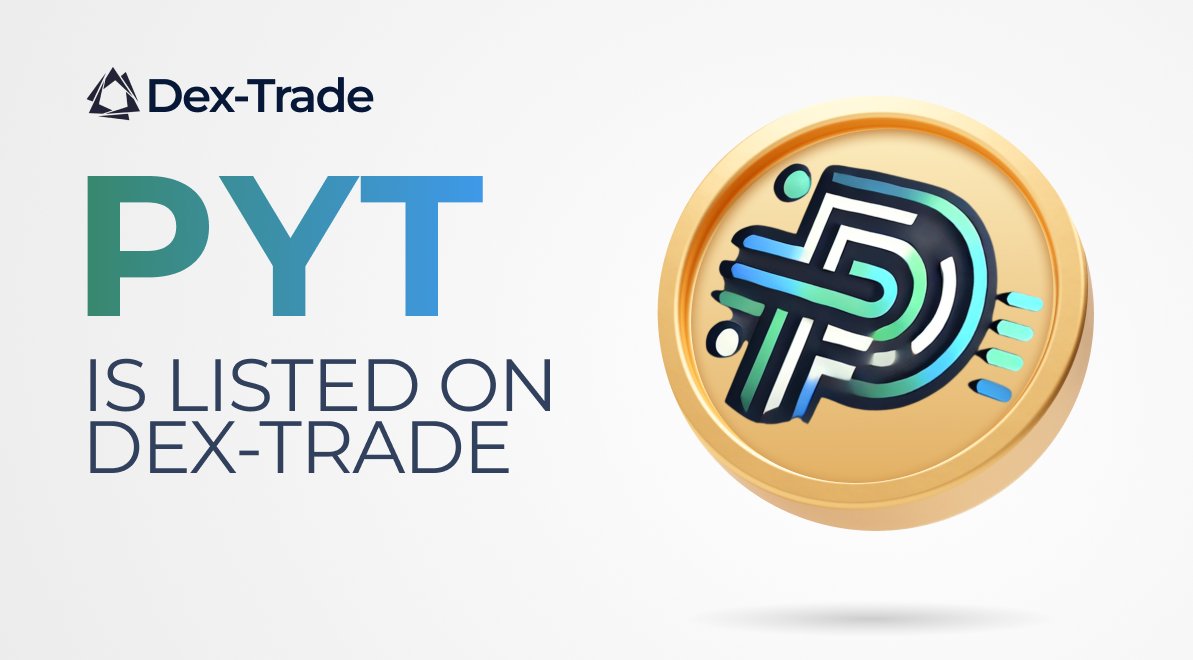PAYMT (PYT) IS LISTED ON DEX-TRADE https://t.co/3SiDr7geXs 🎉 We are  thrilled to announce that PAYMT (PYT) is now live on Dex-Trade! 🚀 PAYMT is  designed for fast, efficient, and secure digital transactions,