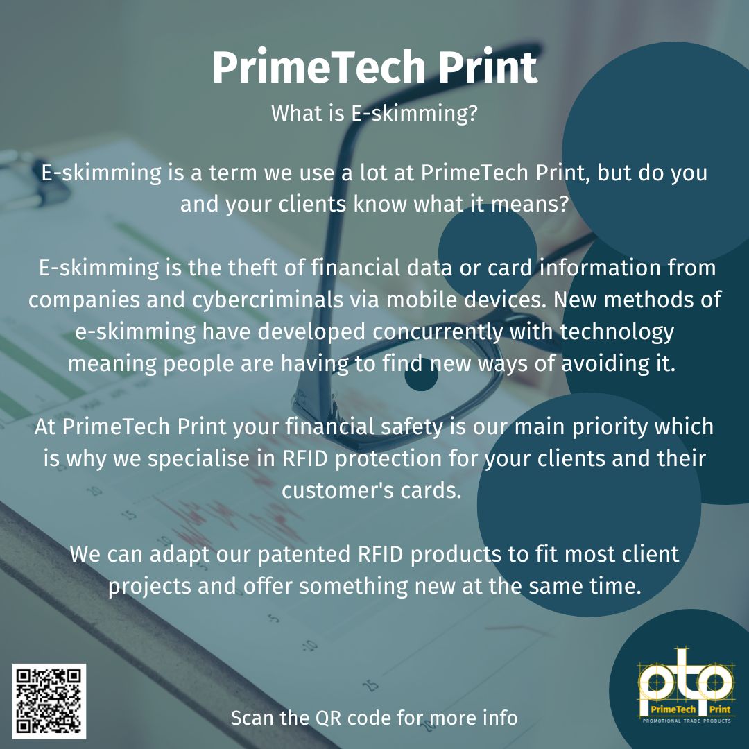PrimeTechPrint's tweet photo. E-Skimming can be difficult to understand, but we're looking out for you. 🤝

For more info scan the QR code or contact us at: sales@primetechprint.co.uk
Alternatively call us at: 01623 687741
Business Hours: Mon-Thursday 9.00- 16.30 and Fridays 9.00- 14.00

#Eskimming https://t.co/YZblR6etqt