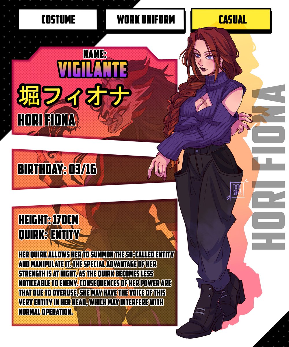 my OC in mha. details and her story can be found in my telegram channel: t.me/krysamprivet

#mha #bnha #ocmha #ocbnha #originalcharacter #myheroacadamia #bokunoheroacedemia
