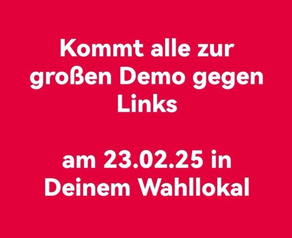 Sir_Schnee's tweet image. #DemoGegenLinks
