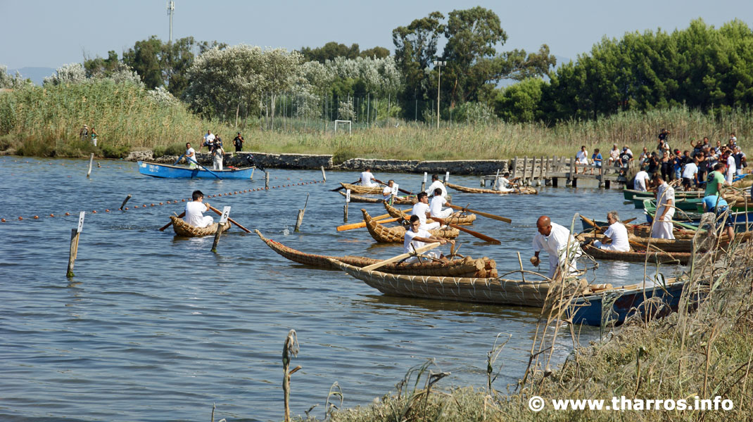 Regata di Is Fassois tharros.info/site/198/it Is Fassois vengono preparati per la prossima gara..  #sardinia #sardegna