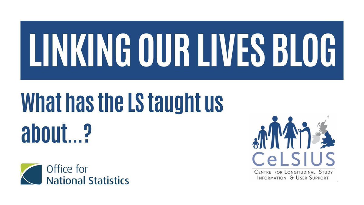 celsiusnews's tweet image. Since 1971, the @ONS Longitudinal Study has shed light on a huge range of social issues: this series of the #LinkingOurLivesblog looks back on the major contributions which have been made to different fields of research using this unique data resource.

🔗 buff.ly/412drFo