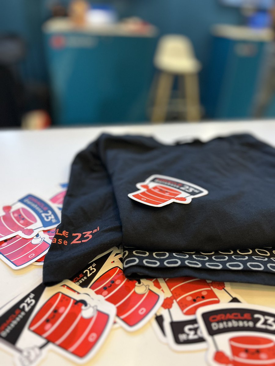 Did you grab your 23ai DB t-shirt already? If you’re at #Jfokus today, make sure to come to the Oracle Java, mySQL, GraalVM booth and get yours! #jfokus2025