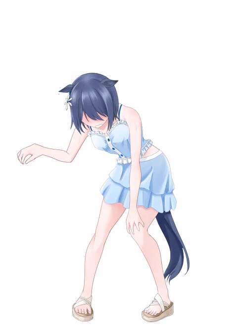  夏はこうですしねえ… 