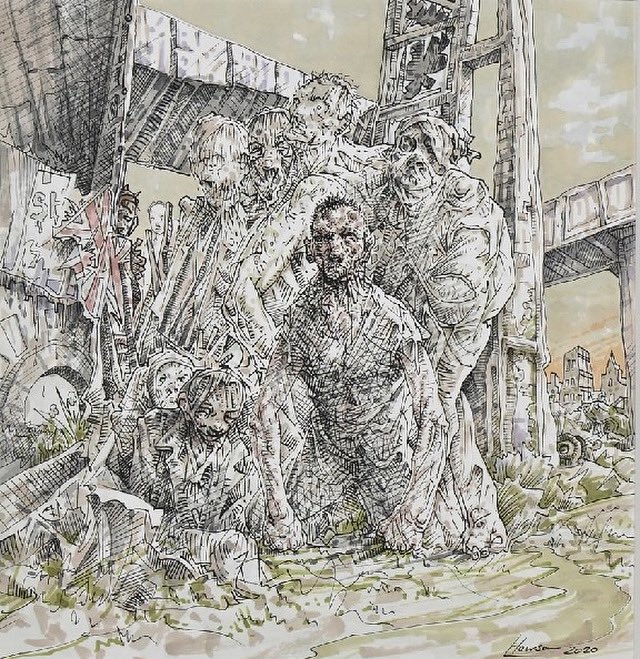 der_haroutunian's tweet image. NEW IN THE GALLERY!

Peter Howson OBE ‘Transportation’

derharoutuniangallery.com/product-page/p…

#peterhowson #derharoutuniangallery