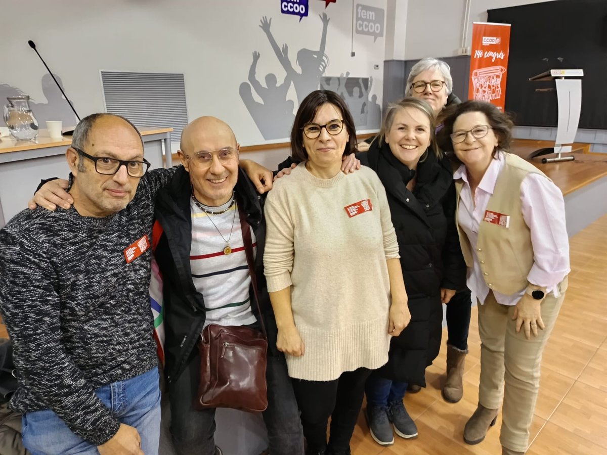 ccoo7itria's tweet photo. La nostra companya @gemma_36 torna a ser escollida Secretària General d'Educació de CCOO- Baix Llobregat, Alt Penedès, Anoia i Garraf, amb majoria absoluta. L'enhorabona! 👏Una vegada més, @ccoo7itria i @LleureEducatiu al capdavant! Força i encerts! 💪💪Estem amb tu! https://t.co/KiGvhbXRor