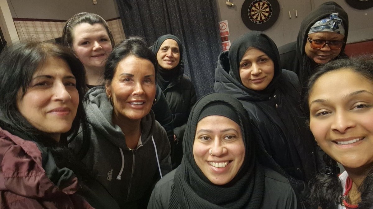 It’s all smiles at our women’s exercise session <a href="/Sport_England/">Sport England</a>