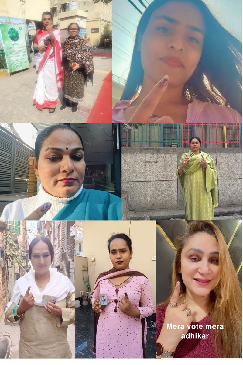 election_north's tweet photo. 📷
Casting of Vote by transgender Voters in  District North. No Voter to be left behind. #DelhiElections #DelhiElection2025
@ECISVEEP https://t.co/RVGmKnS1z4