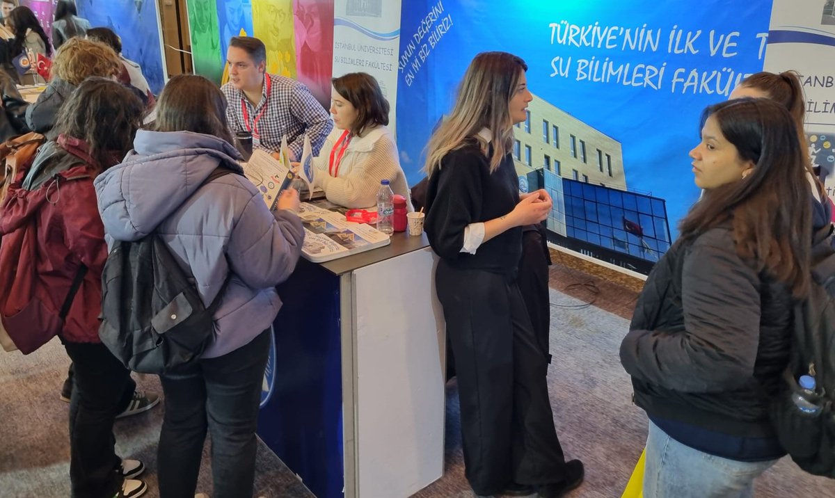 Su Bilimleri Fakültemizin tanıtımı için Eket Fuarcılığın düzenlediği Eğitim Fuarındayız. Sevgili öğrencileri ve değerli ailelerini bekleriz.
#SuBilimleriVeMühendisliği
#İstanbulÜniversitesi
#yks2025