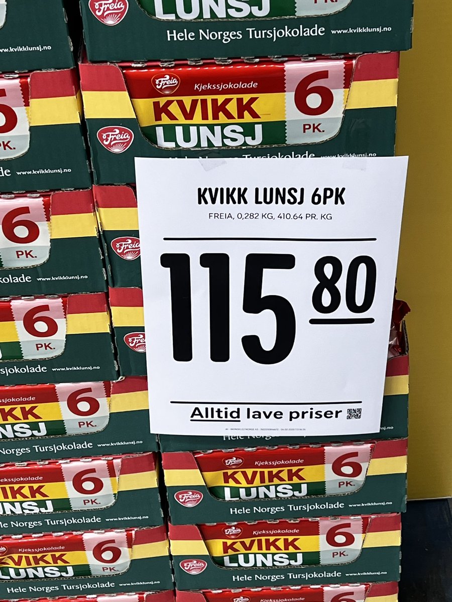 utbytteprinsen's tweet photo. Se her ja, best å ikke ta den med i den offisielle beregningen av rikets #inflasjon 😅 https://t.co/2j4ob0K5QM