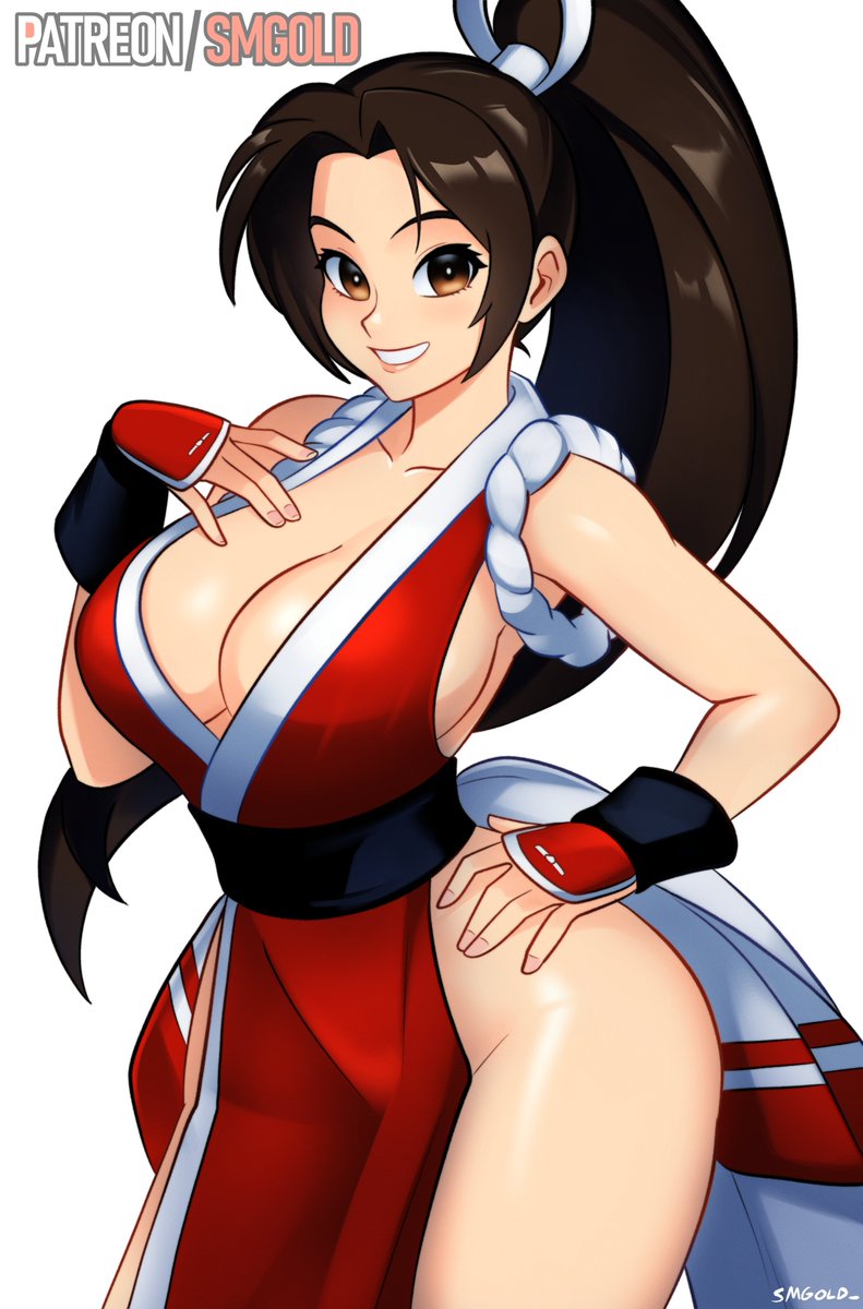 SMGold_'s tweet photo. Welcome to Street Fighter, Mai Shiranui https://t.co/asdSWvbbGH
