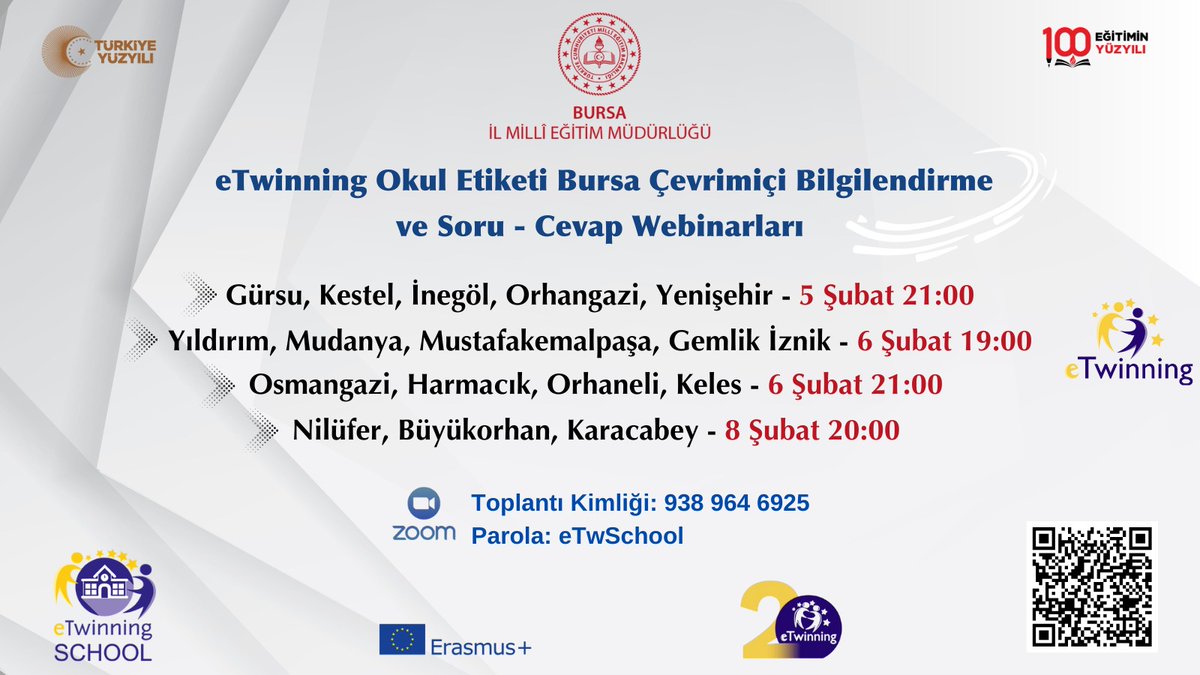 Bursa İl Millî Eğitim Müdürlüğü (@bursailmem16) on Twitter photo 👩💻🧑💻eTwinning Okul Etiketi Başvuru sürecinde Yüzyüze ve Çevrimiçi Bilgilendirme ve Soru - Cevap Seminerleri ile tüm ilçelerimizle birlikteyiz.
<a href="/tcmeb/">Millî Eğitim Bakanlığı</a> <a href="/Alireisoglu34/">Dr. Ahmet ALİREİSOĞLU</a> 👩💻🧑💻eTwinning Okul Etiketi Başvuru sürecinde Yüzyüze ve Çevrimiçi Bilgilendirme ve Soru - Cevap Seminerleri ile tüm ilçelerimizle birlikteyiz.
<a href="/tcmeb/">Millî Eğitim Bakanlığı</a> <a href="/Alireisoglu34/">Dr. Ahmet ALİREİSOĞLU</a>