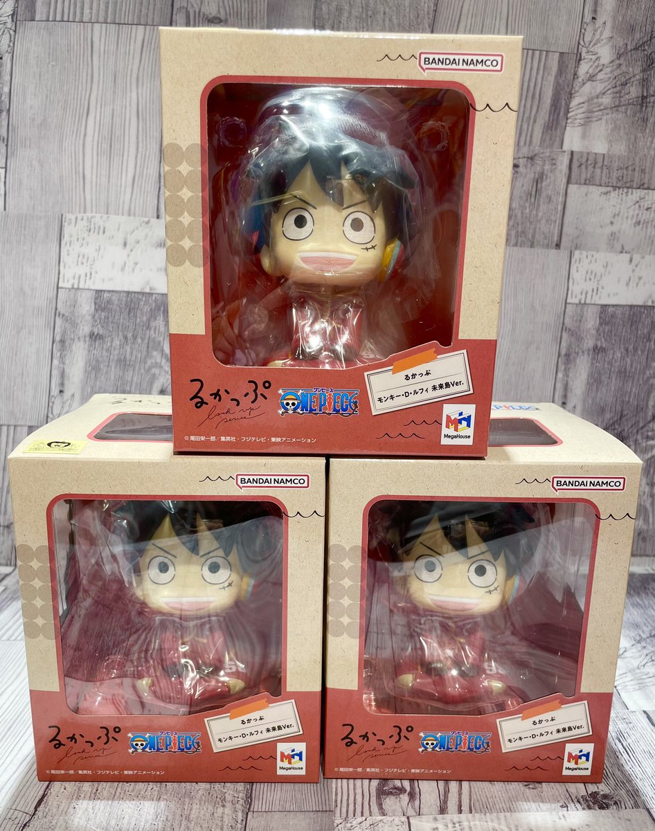 るかっぷ ONE PIECE モンキー・D・ルフィ 未来島Ver. 完成品