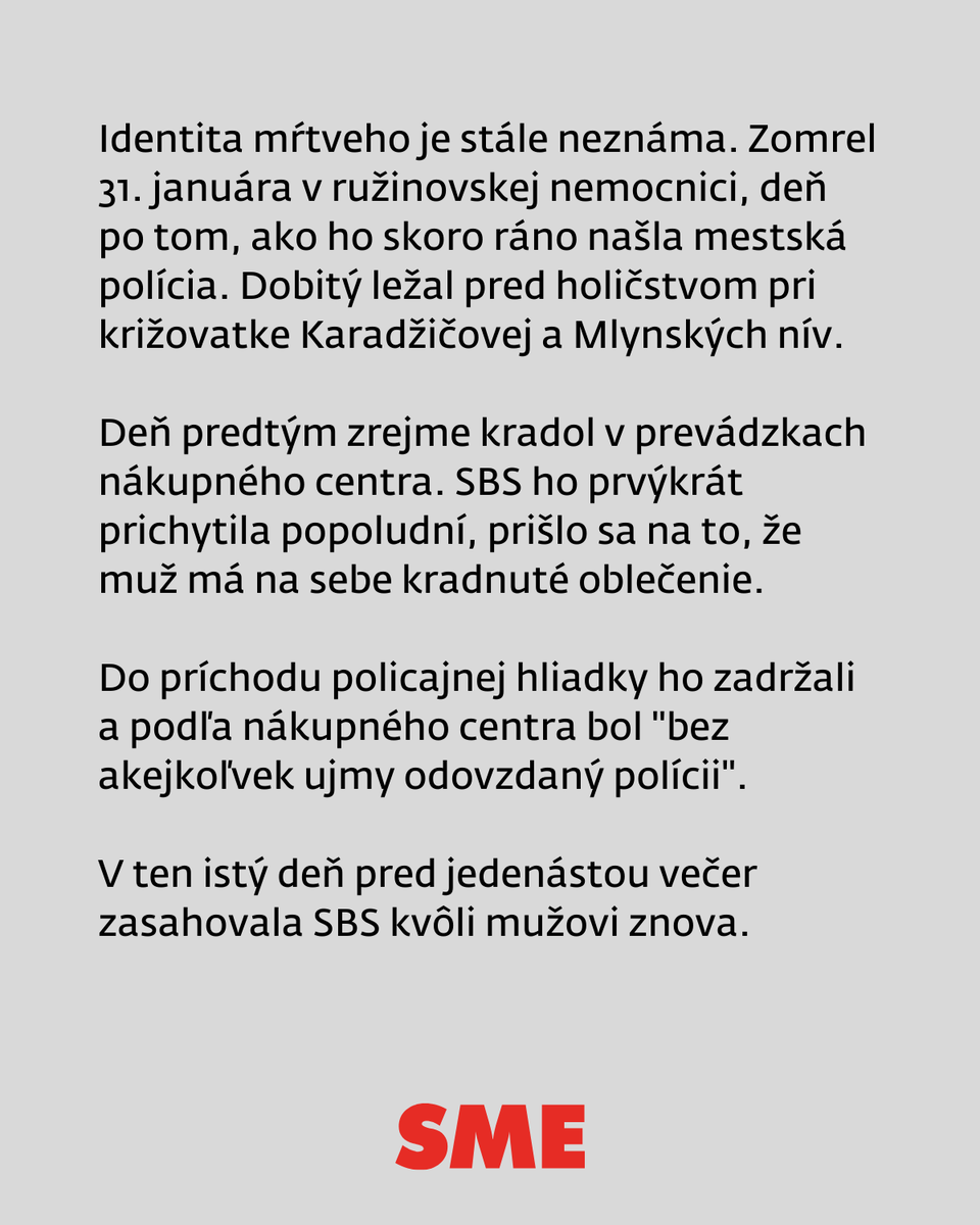 denniksme's tweet image. „O tomto sme hovorili. Raz dôjde k tomu, že niekoho zbijú na smrť. A to sme povedali aj vagusákom," hovorí Rómka Maja, ktorá už čelila vyhrážkam a agresívnemu správaniu členov bezpečnostnej služby nákupného centra Nivy."

Čítajte viac: l8r.it/c76d

#nasilie #teror