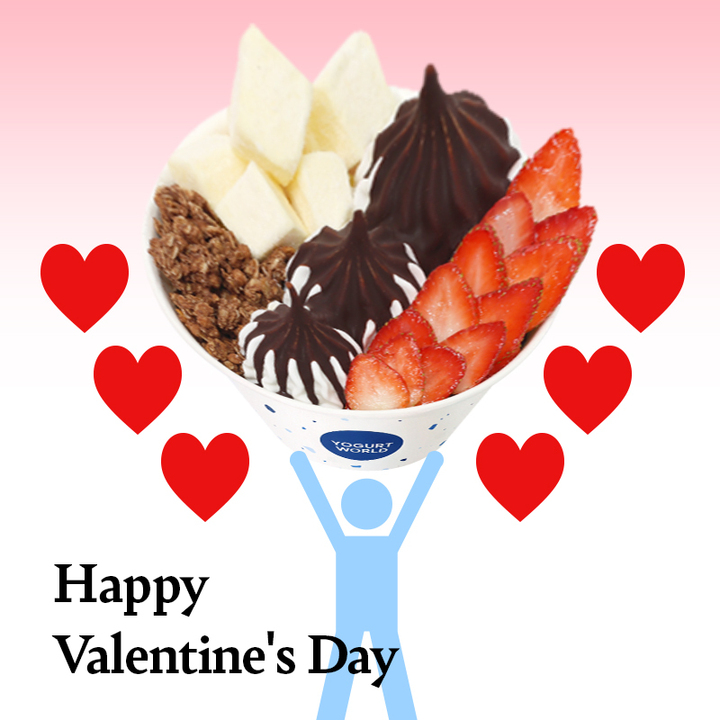 내 마음을 받아죠💗
이번 발렌타인데이는
초콜릿 대신 딸기초코팅월드🍓🍫
 
#RT #팔로우 = 딸기초코팅월드(5명)
💙기간 : ~2/13(목)
💙발표 : 2/14(금) 발렌타인데이

#요거트월드 #요월 #요거트아이스크림 #이벤트