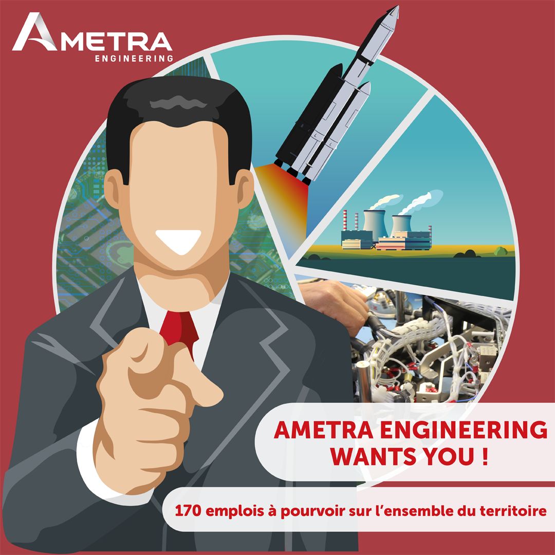 <a href="/AMETRAInge/">Ametra Engineering</a> recrute 170 talents partout en France ! 🇫🇷

Vous êtes passionné(e) par l’ingénierie et l’industrie ? Vous cherchez un nouveau défi dans un environnement innovant et stimulant ? C'est le moment de nous rejoindre !

🔎 170 postes à pourvoir sur tout le territoire, dans