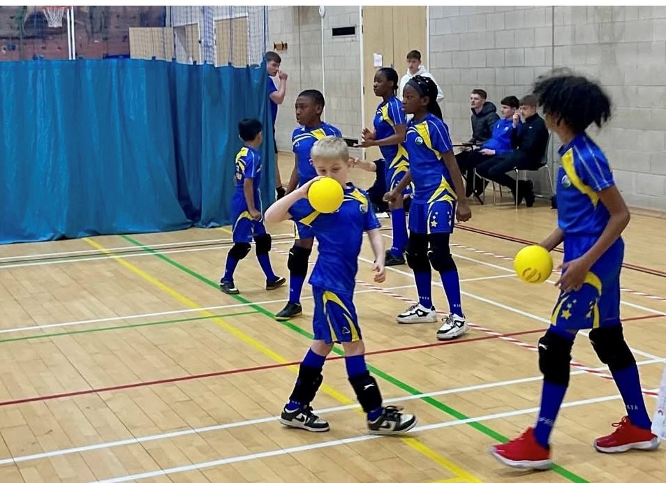 LynnfieldSchool's tweet photo. On Friday, our two dodgeball teams did @LynnfieldSchool PROUD, they participated in the @BritDodgeball Primary School Championships. They were all brilliant, our A Team reached the final & won a silver medal🥈#RESPECT #STICKABILITY #BritishDodgeball https://t.co/spraWMMmSg
