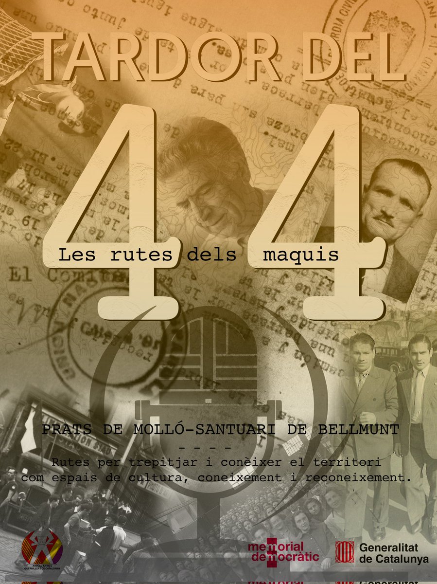 En breu estrena d'una sèrie documental de 3 capítols produïda per Amical Antics Guerrillers, sota la direcció de <a href="/mplanaguma/">Marc Planagumà</a>, acompanyada del pòdcast de la periodista Marta Molina. Amb el suport de <a href="/catmemoria/">Memorial Democràtic</a> . La heroica lluita guerrillera contra el franquisme al Pirineu gironí