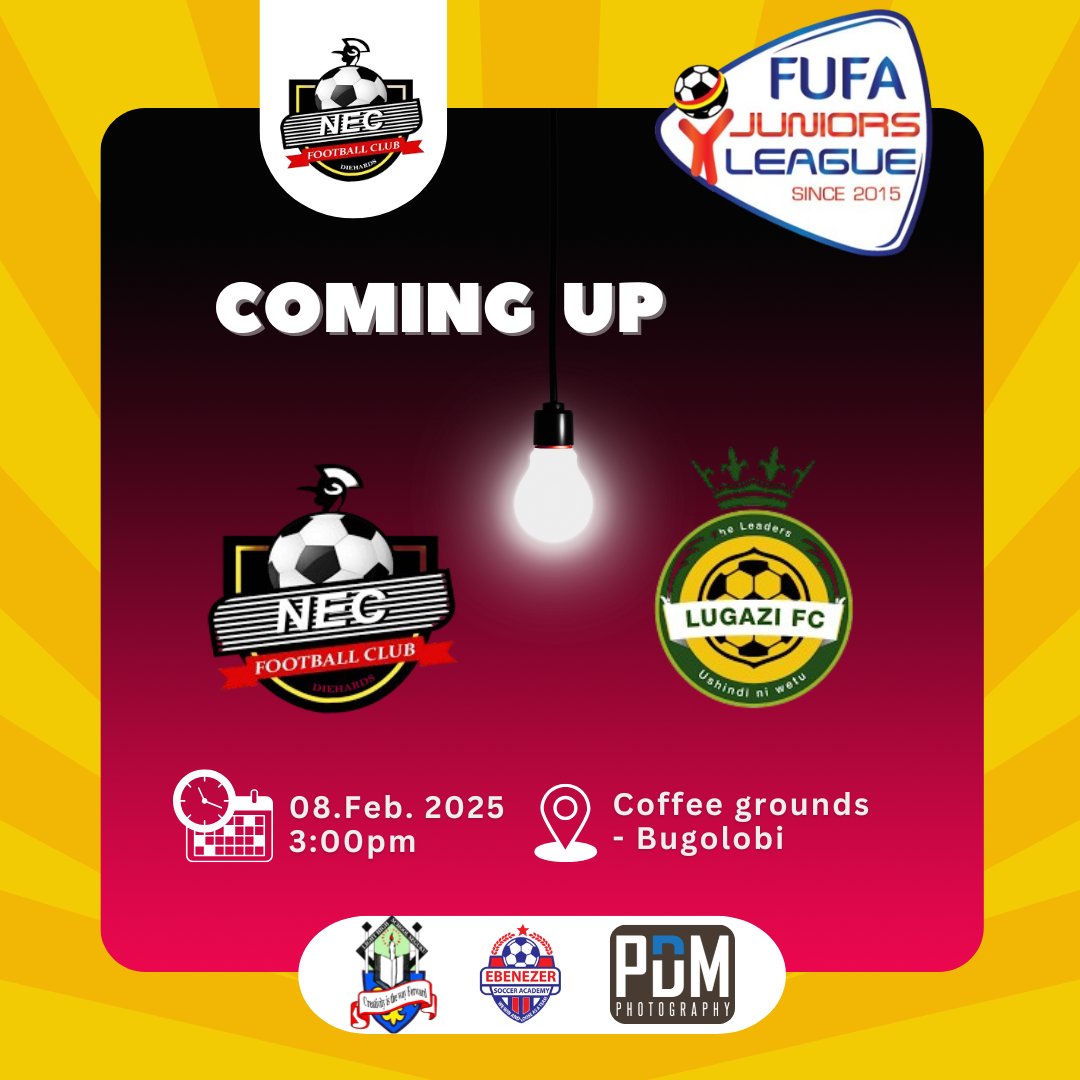 Next Up 
#FufajuniorsLeague