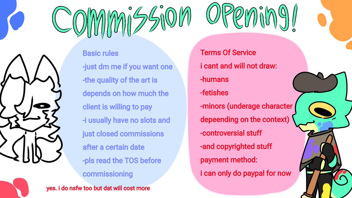 MrFluffypants18's tweet photo. ITS OPEN!! 
Dm me if you want one
But if you cant.. retweets also helps :3 https://t.co/vkw7olr4D4