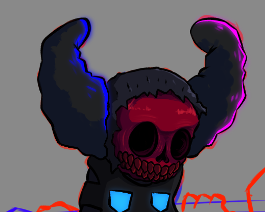 Neoexpandedfnf's tweet photo. This is what he would have looked like in madness. https://t.co/hqSSNqFNKs
