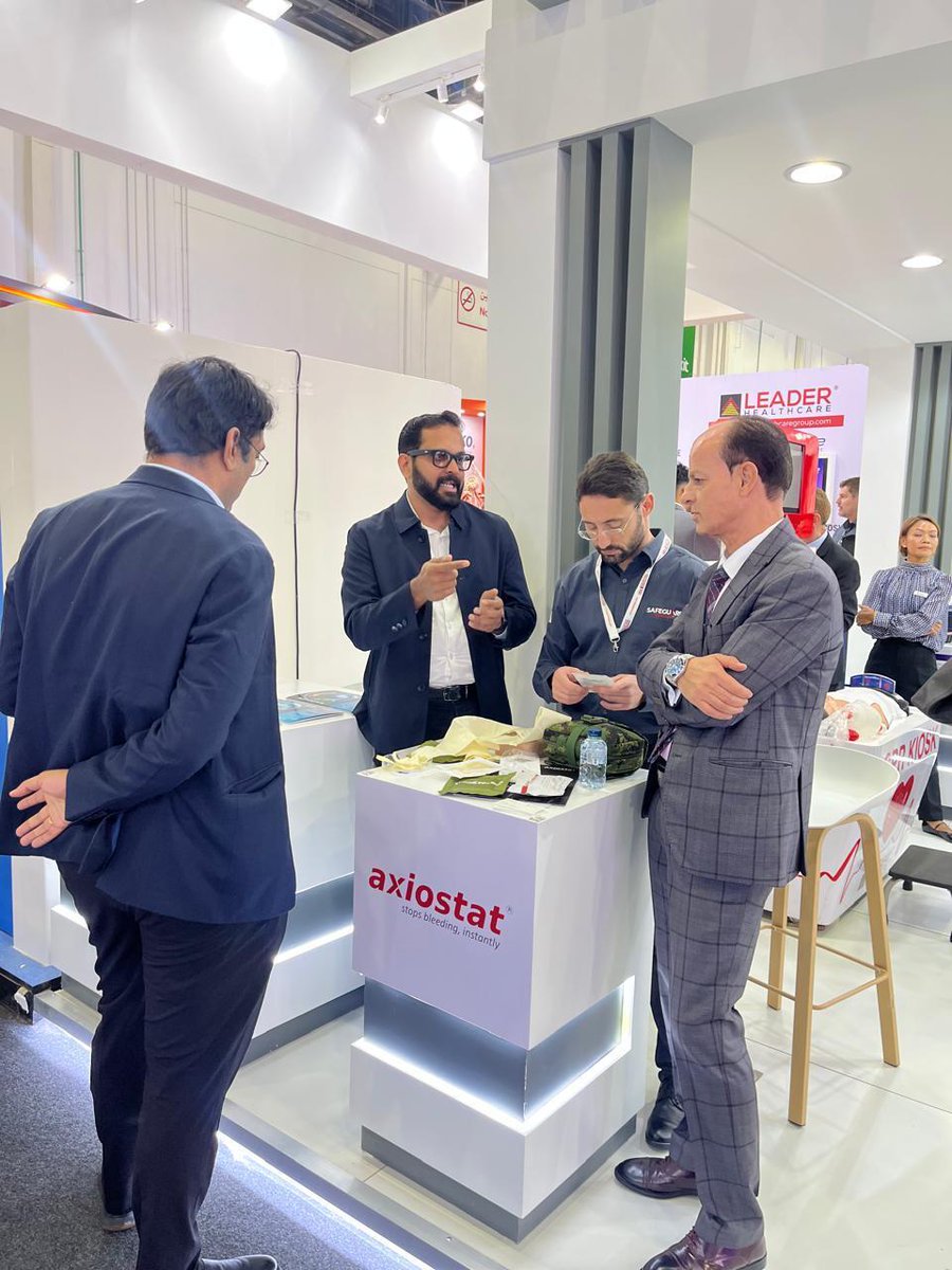 axiobio's tweet photo. Thank you for an incredible Arab Health 2025!✨
Your support for Axiostat and Maxiocel drives us to innovate even further.
Missed us? Contact us at info@axiobio.com or visit https://t.co/lwEoHsbJAt.
#Axiostat #MaxioCel #BleedingControl #AdvancedWoundCare #healthcareinnovation https://t.co/QXAWQZcNlk