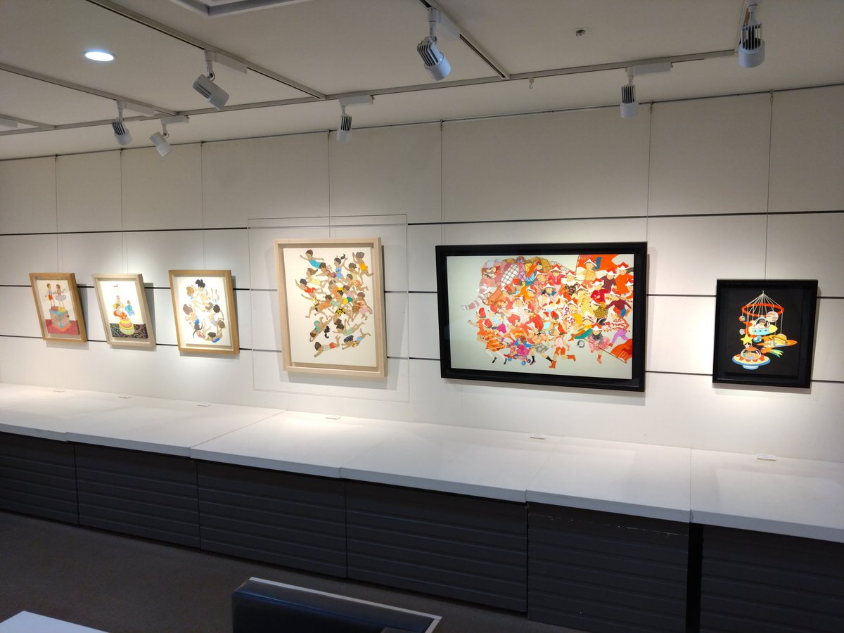 eichidaburu's tweet image. はっとりさちえ版画展『あの子のスキップがきこえる』
玉川高島屋本館5階 アートサロン
2/5〜11
#はっとりさちえ
#こどもたち
#原画も数点販売
