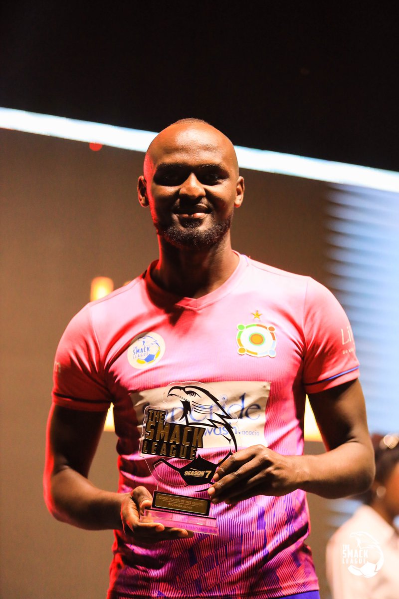 TheSMACKLeague's tweet image. #TSL Guest Player of the Season. 🪄

What a season Katumba Allan has had!👏🏽

@AlksFc | #TSL7FINALE