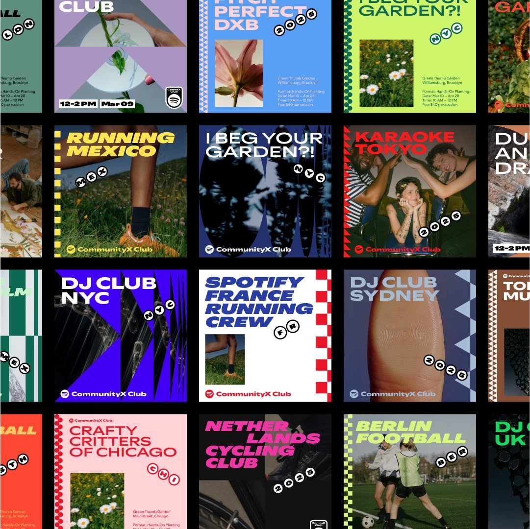 ranminisce's tweet image. New one for the new year — Identity for
@spotify CommunityX Clubs via our team at @HyphenWorks